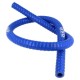 Tuberia flexible, color azul, 1M, diam. 19mm