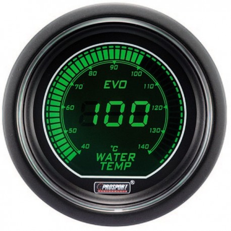 Manómetro Digital Pro-Sport Temperatura de Agua 