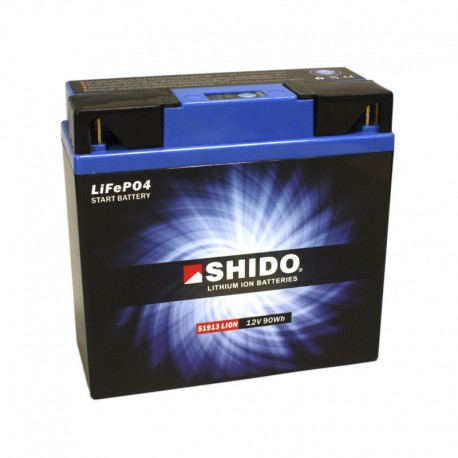 Batería Litio 16A Shido 186X82X171mm 1.7kg