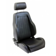 Classic seat, adjustable, Sky leather